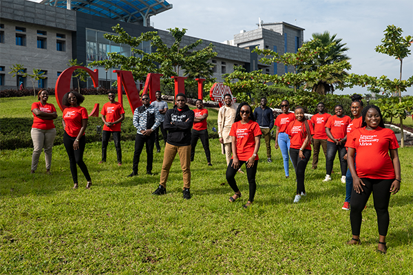 Mastercard Foundation Scholars outside CMU-Africa
