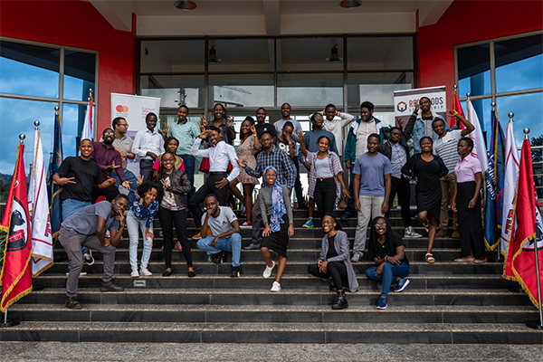 Group picture of Mastercard Foundation Scholars