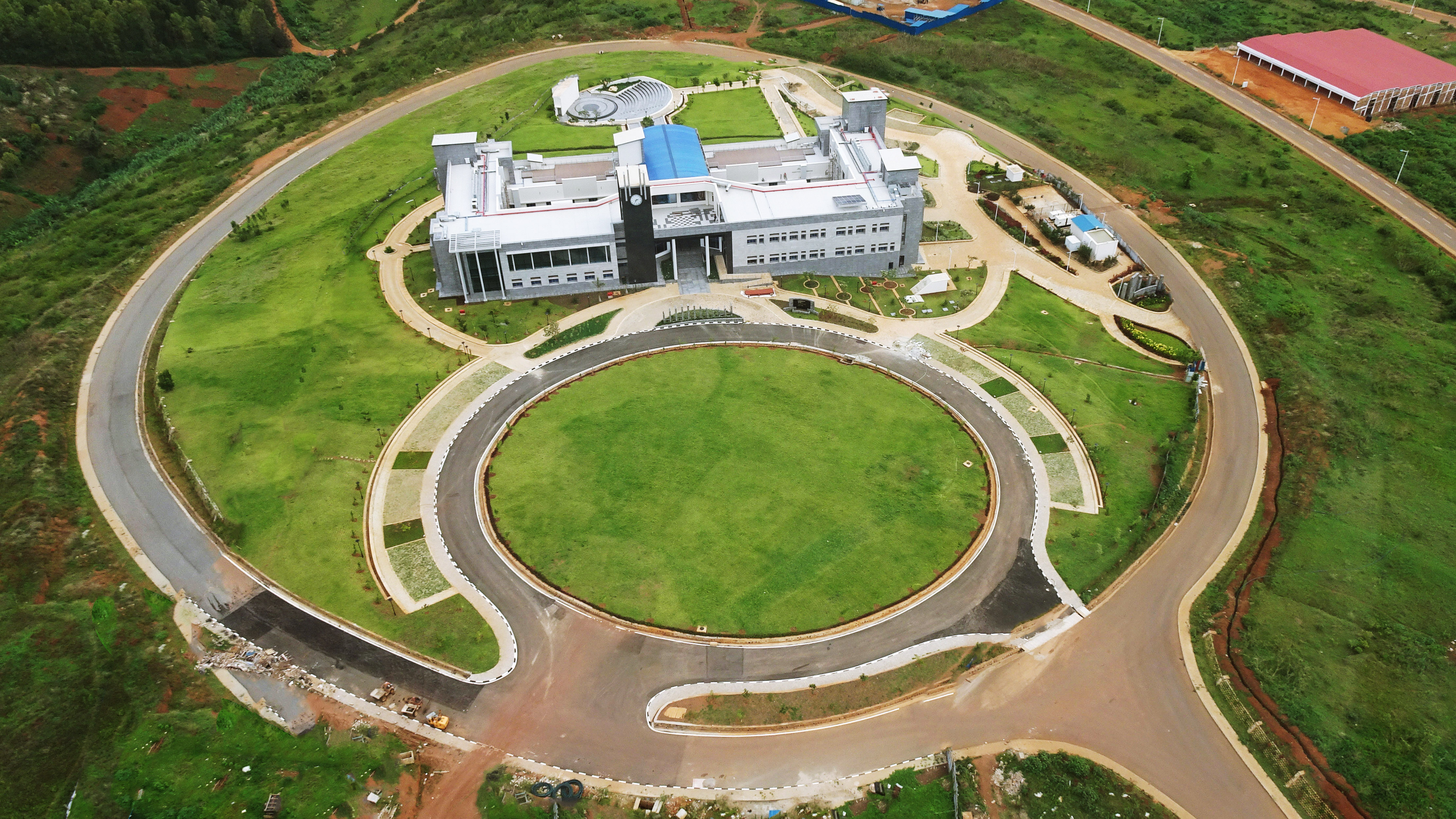 aerial image of CMU-Africa