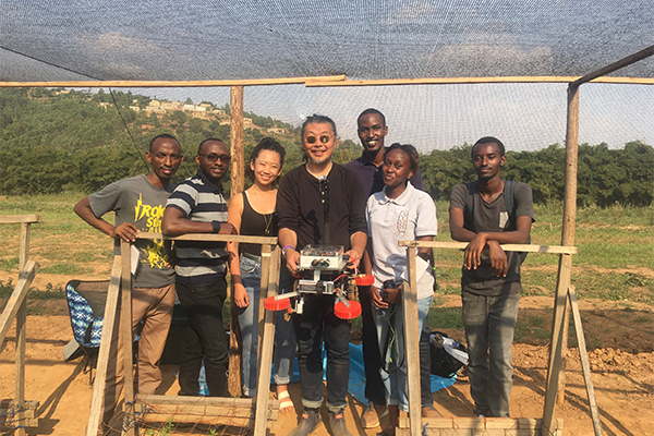 Group photo at CMU-Africa