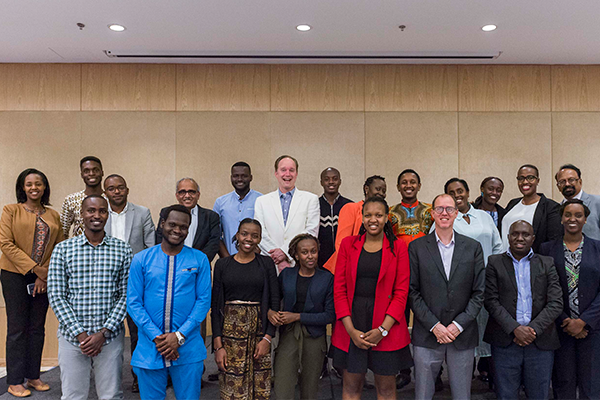 Group photo at CMU-Africa