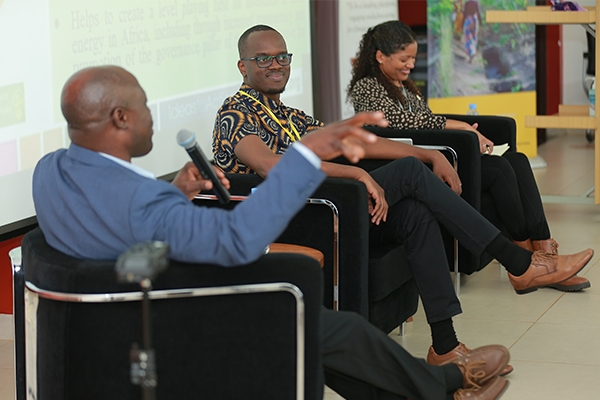 Panelists at the event