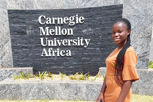 Fuhara Benedict at CMU-Africa