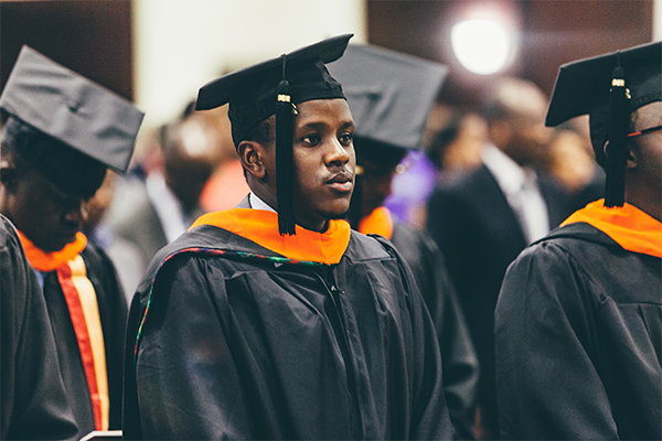 Timothy at graduation