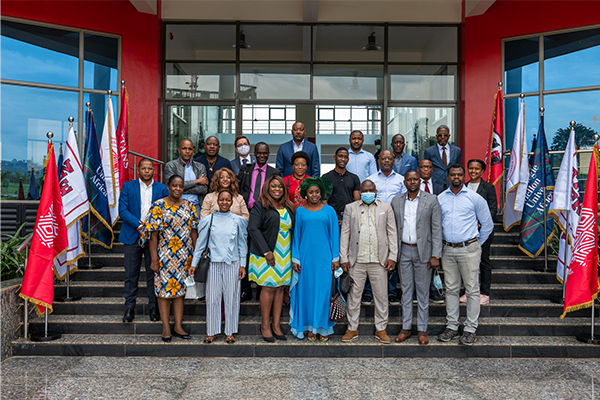 Angola delegation at CMU-Africa