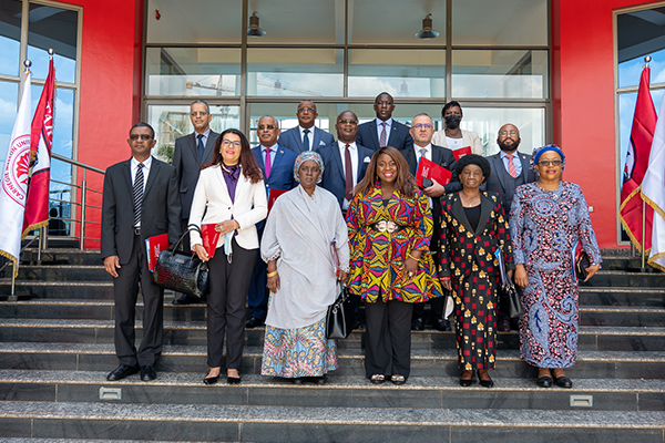 delegation at CMU-Africa