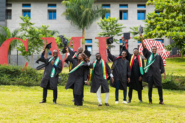 Group of graduates