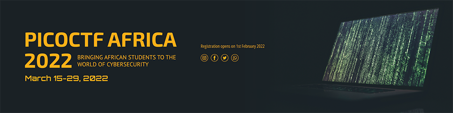 picoCTF Africa 2022 banner image